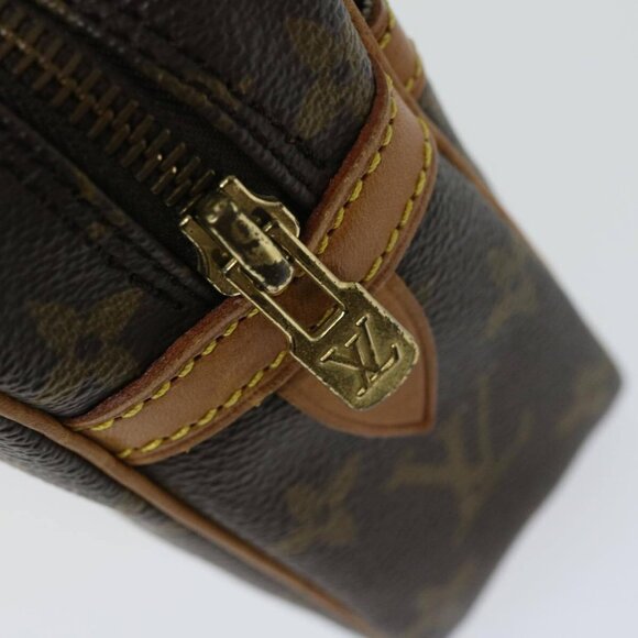 LOUIS VUITTON Monogram Compiegne 23 Clutch Bag M51847 LV Auth - Picture 9 of 15